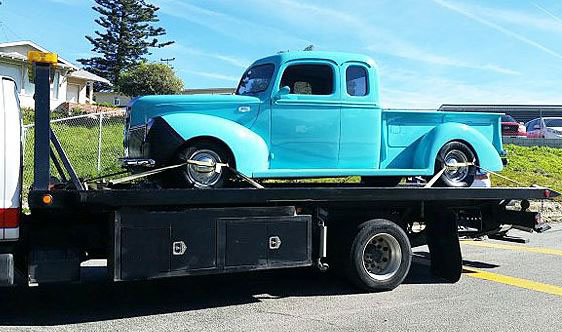 flatbed towing, car towing